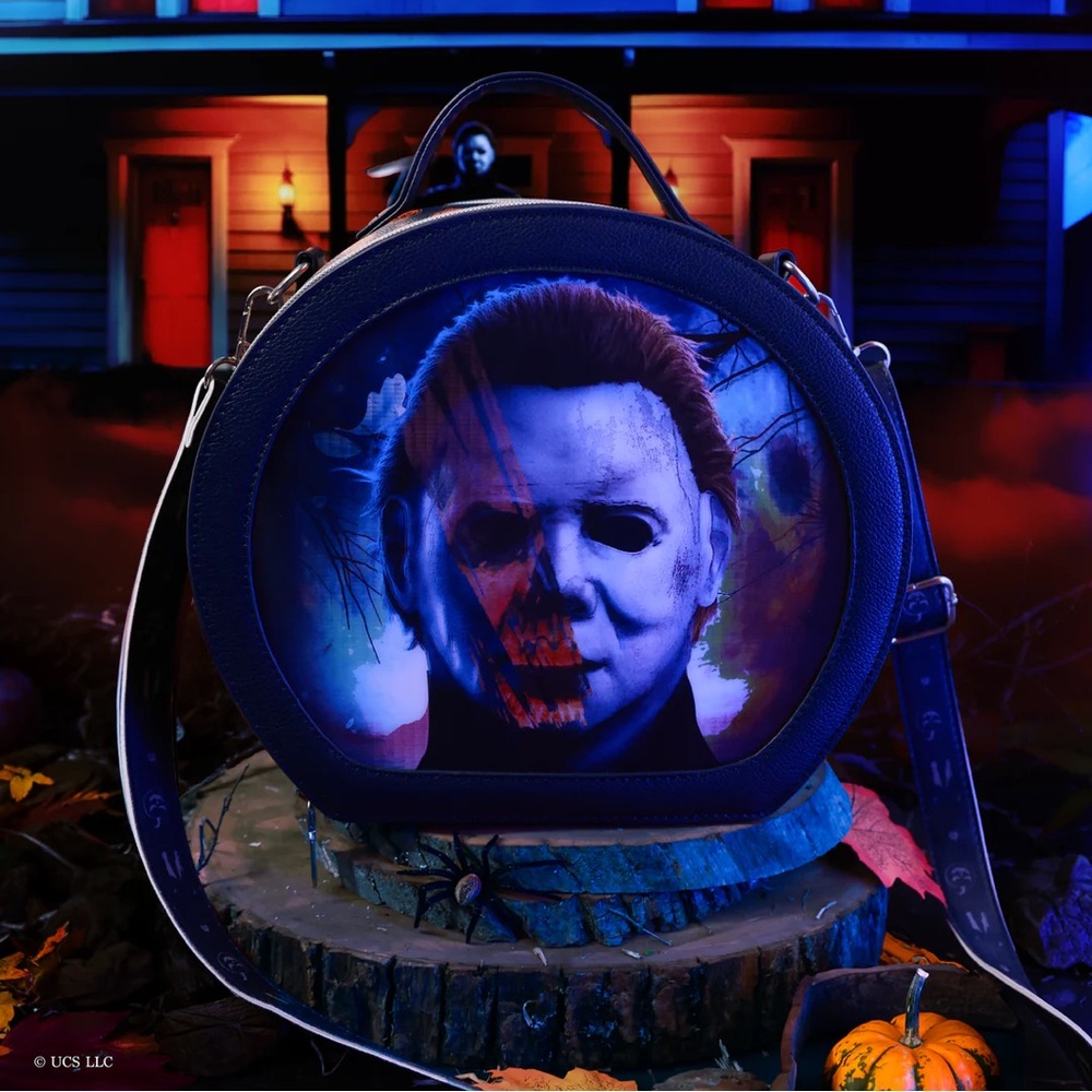 NWOT Glamlite x HALLOWEEN II MAKEUP BAG Horror Micheal Myers
